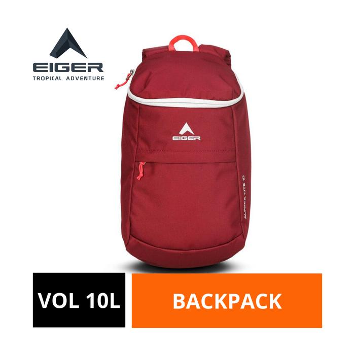 [BISA COD] Tas Ransel Eiger Original 10 Liter TN.43 JJ Backpack [ 2X LIPAT UANG KEMBALI BILA GAK ORI