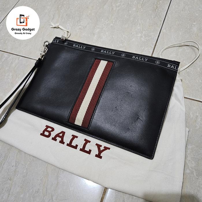 Bally Men Benery Necessaire Clutch Bag ORIGINAL