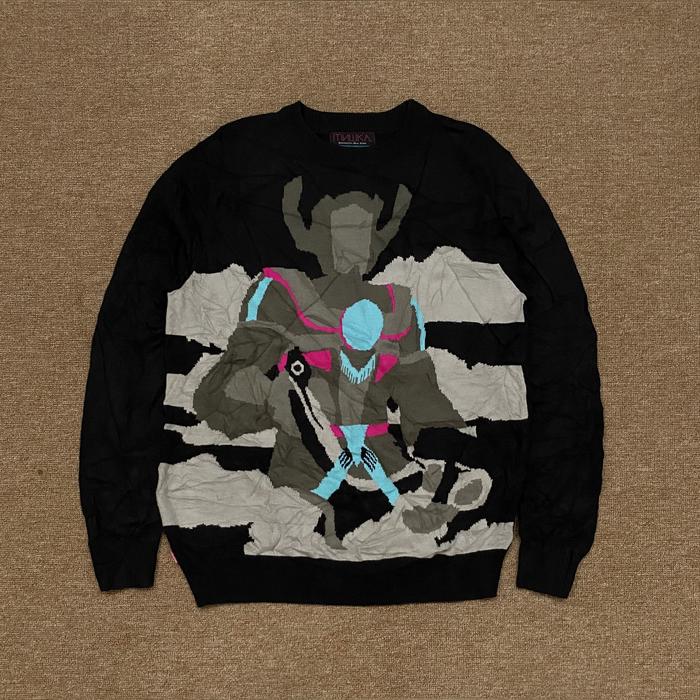 RARE Mnwka - Mishka Knitted Sweatshirt