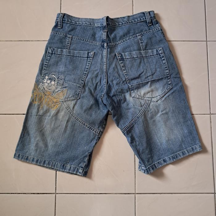 NO FEAR jorts jeans shorts vintage