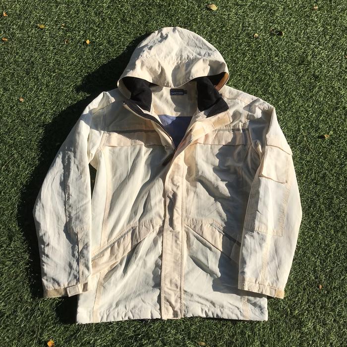 Vintage 90s Rockport XCS Down Filled Puffer gilet white jacket   High quality goretex waterproof Roc