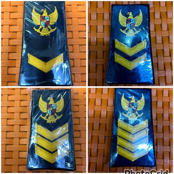 PANGKAT KPLP GOLONGAN 2 BORDIR/ EVOLET KPLP GOLONGAN 2 BORDIR/ PANGKAT KPLP BORDIR/EVOLET BORDIR
