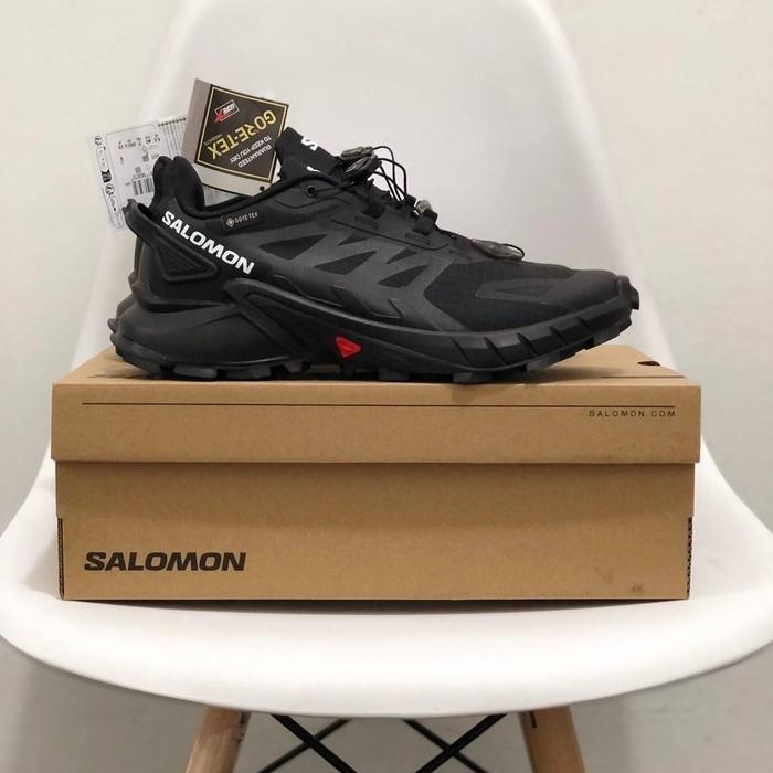 Sepatu Solomon Supercross 4 GTX Black Original BNIB
