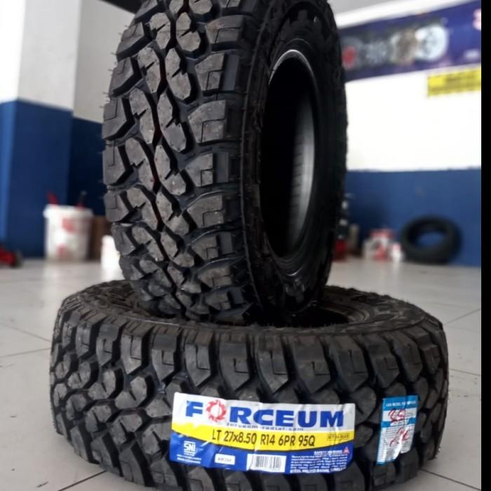Ban Mobil Offroad Ring14 Ban Tubeles Forceum MT 27 8,5 R14 Ban Terlaris R14