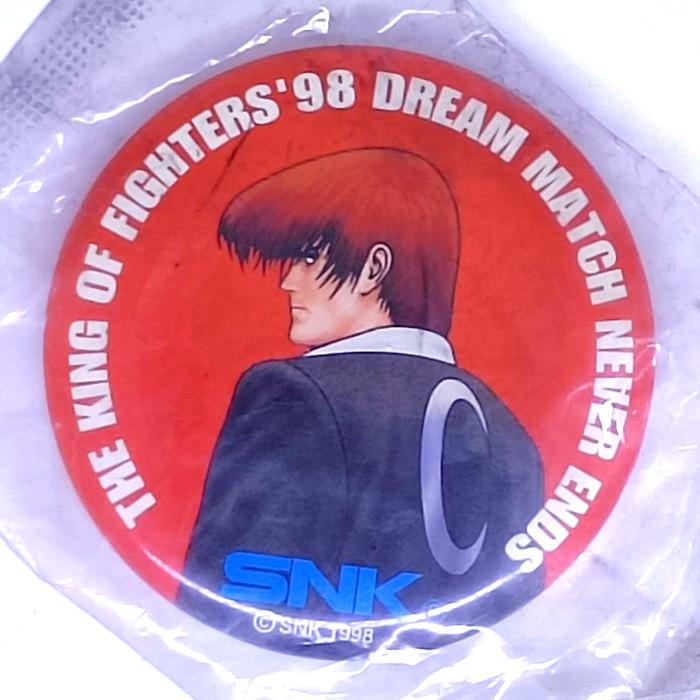 The King of Fighters '98 SNK Can Badge - Iori Yagami (Pin / JP Rare)