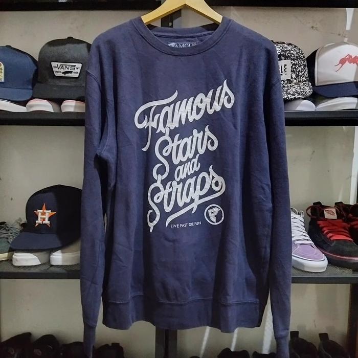 crewneck famous star and straps