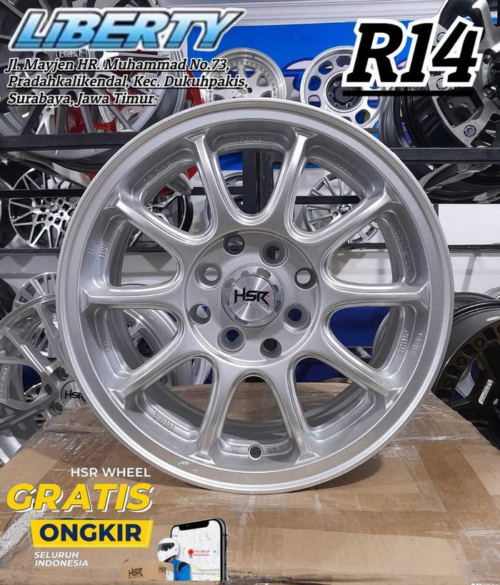 Velg Ring 14 Mobil Avanza,Xenia,Brio,Calya HS Original -  Pelek Variasi Murah