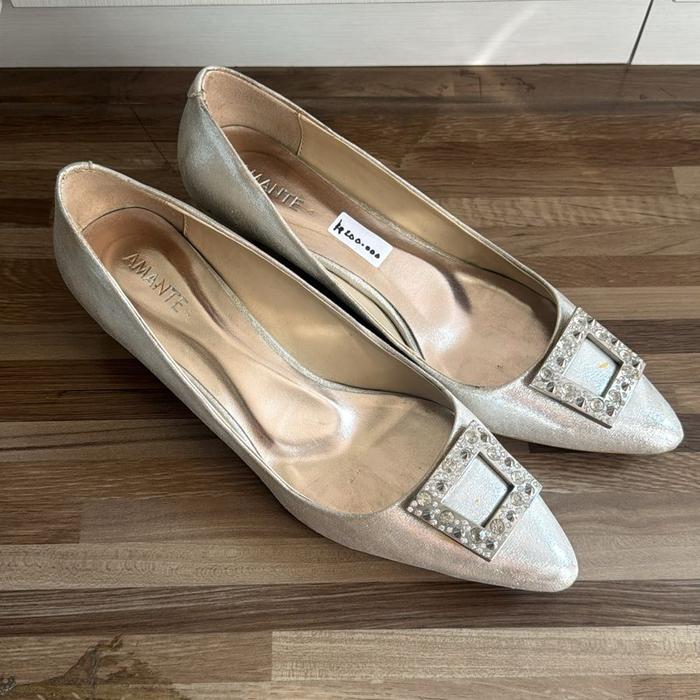 Amante shoes sliver sz 39