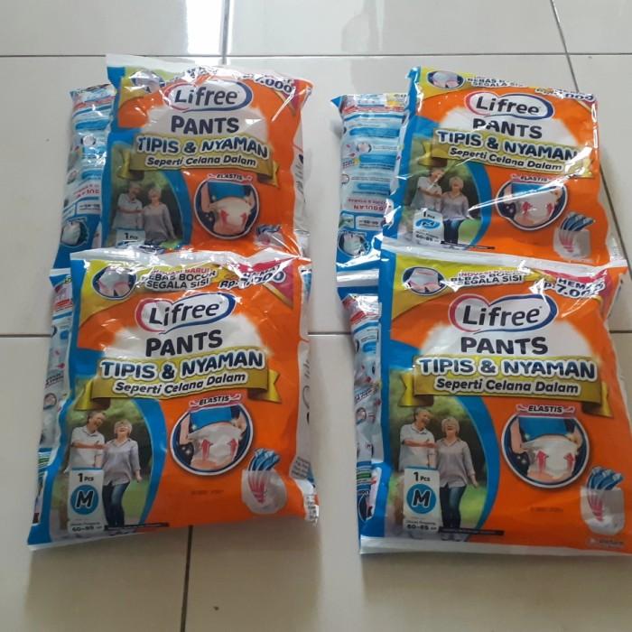 Pempes dewaSA Lifree renceng 10 pcs - Lifree Popok Celana Dewasa Satuan - Sachet Renceng 10pcs Size