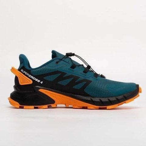 Sepatu Solomon Supercross 4 GTX Green Orange Original BNIB