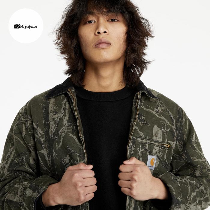 CARHARTT WIP Detroit Jacket Camo Tree Green