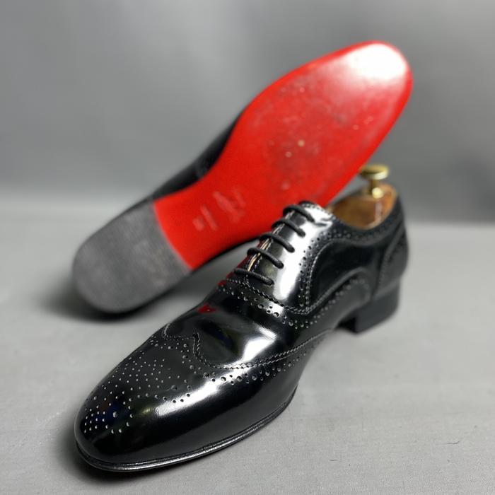 Christian Louboutin Mens dress shoes oxford wingtip brogue