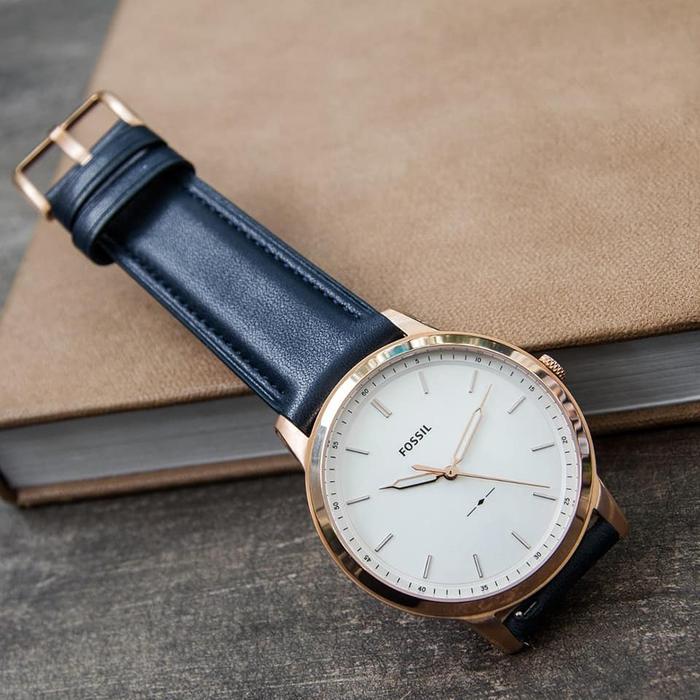 JAM TANGAN PRIA FOSSIL THE MINIMALIST FS5371 ORIGINAL