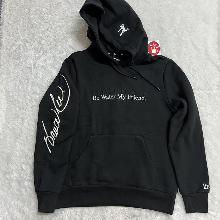 NEW ERA PULLOVER HOODIE BRUCE LEE BLACK