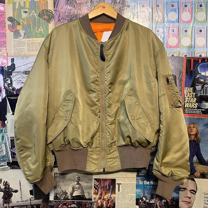 Jacket Bomber Army USA MA1 Reversible Woodland Hope MFG