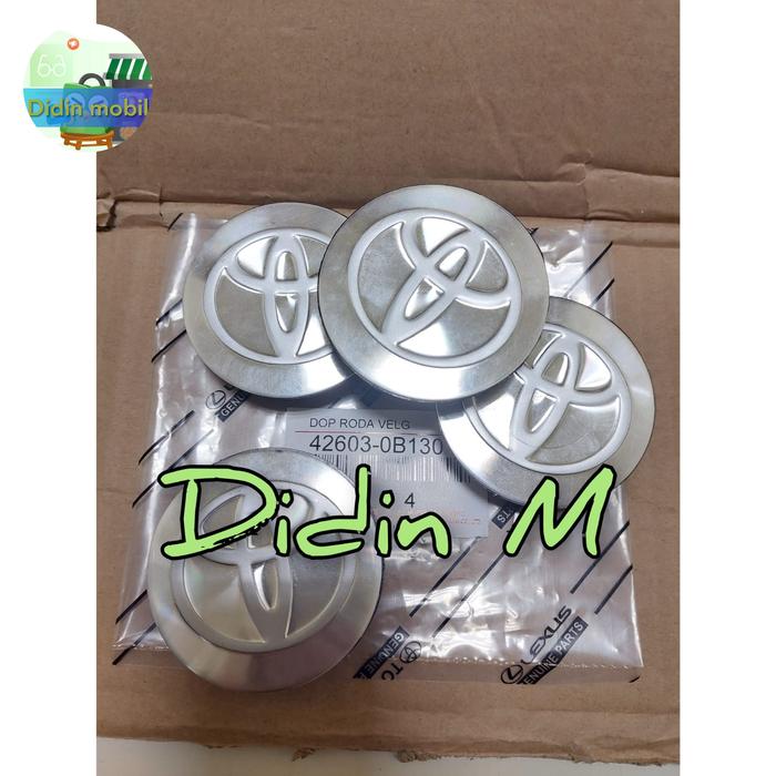 Tutup dop roda velg 1set Kijang LGX Ori