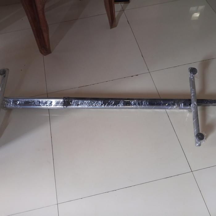 jemuran tarik gawang hanger stand stend sten jualan single gantungan baju celana pameran tempat jake