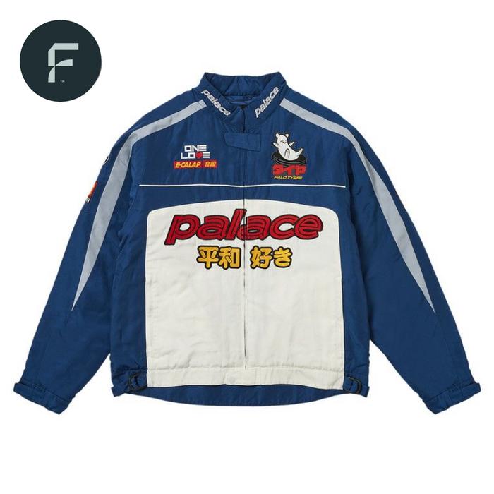 Palace Faster Jacket Navy White