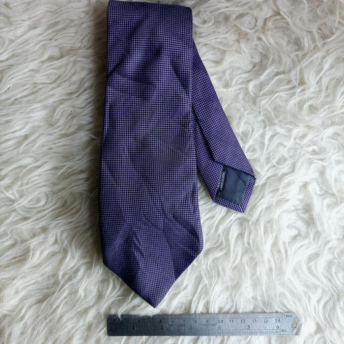 dasi Barneys New York jacquard pattern silk necktie