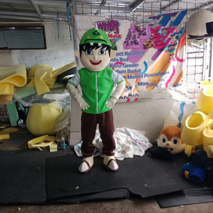 Lariz Kostum badut Boboiboy dewasa