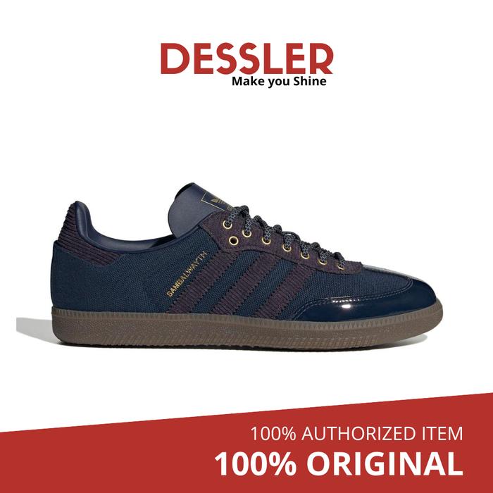 Adidas Samba OG x Alwayth - Navy Aurora Black Matte Gold