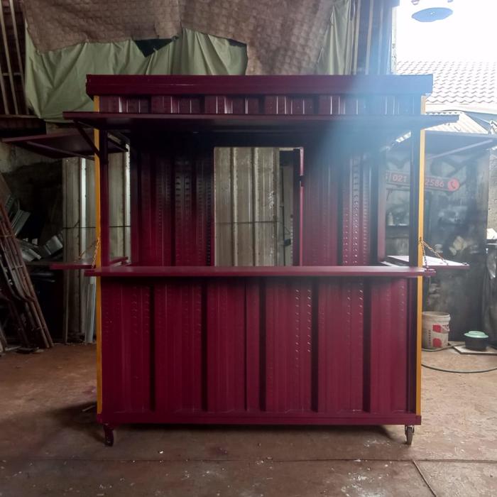 Booth Kontainer Knock Down 2x1x2