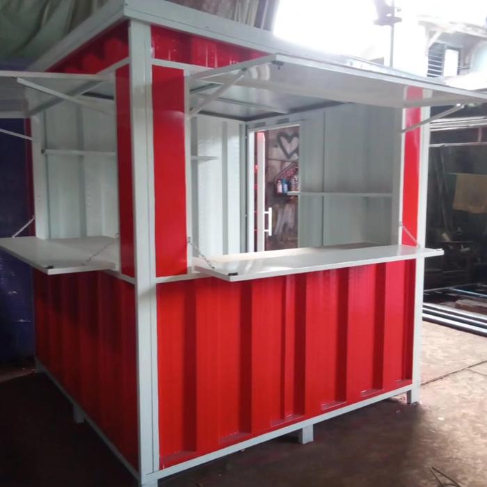 Booth Stand Container 2x2x2 kontainer knock down