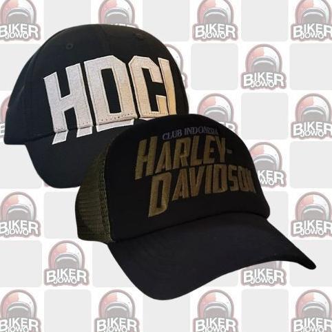 HDCI Cap Official - Topi Harley Davidson Motif Original Official Store
