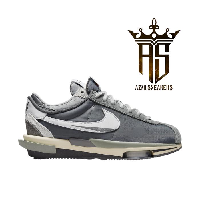 Nike sacai x Zoom Cortez SP Iron Grey - Ungu, 42
