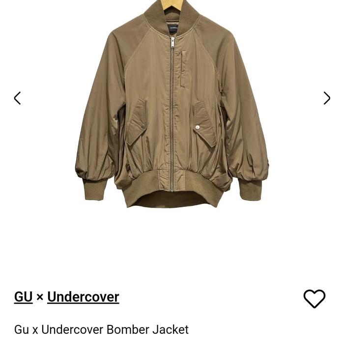 Preloved Jaket Bomber GU x Undercover Uniqlo Second Original