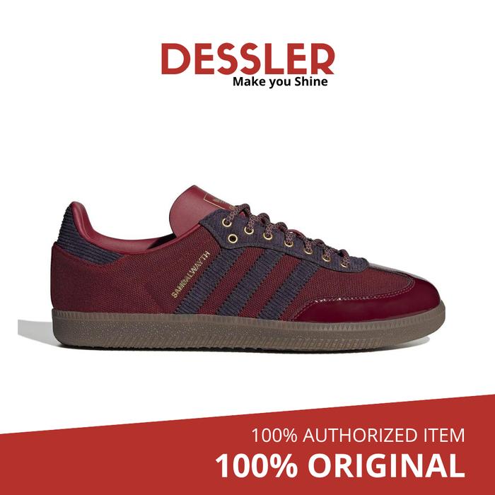 Adidas Samba OG x Alwayth - Burgundy Aurora Black Matte Gold