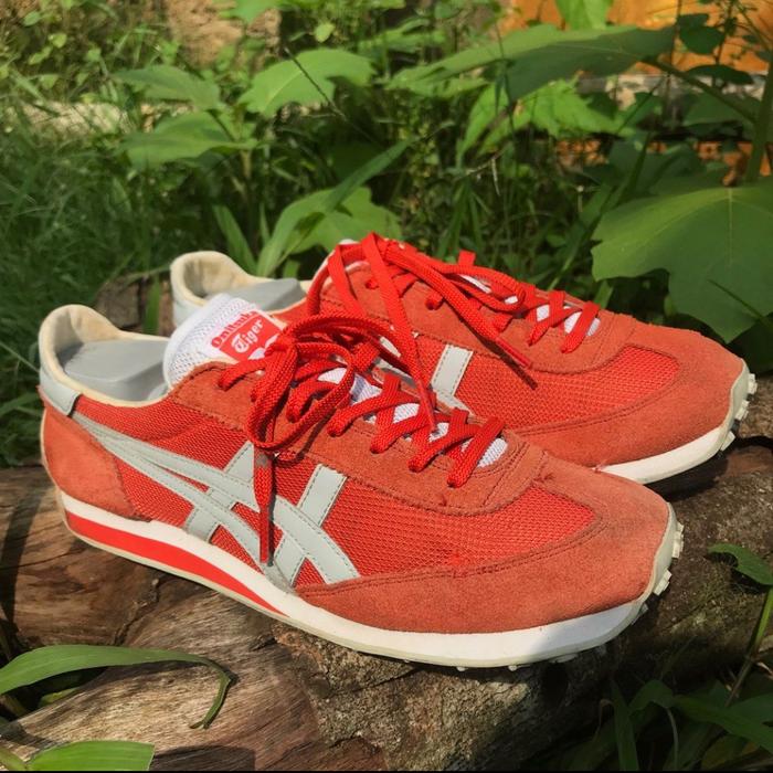 Onitsuka edr orange casual original murah - sneakers second market
