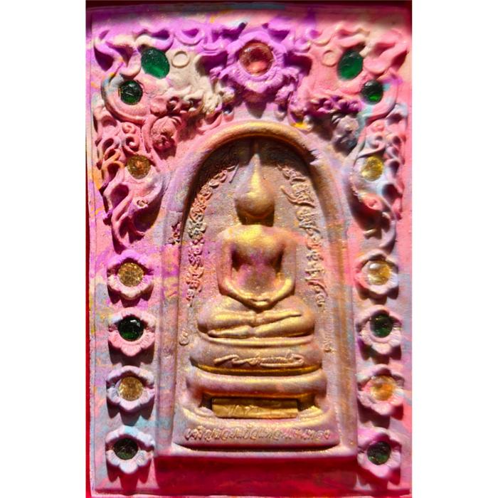 Thailand Amulet - Somdej + Phra Indra - Kruba Krissana B.E. 2564