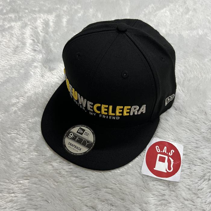 NEW ERA CAP 9FIFTY SNAPBACK BRUCE LEE • BE WATER , MY FRIEND / BLACK