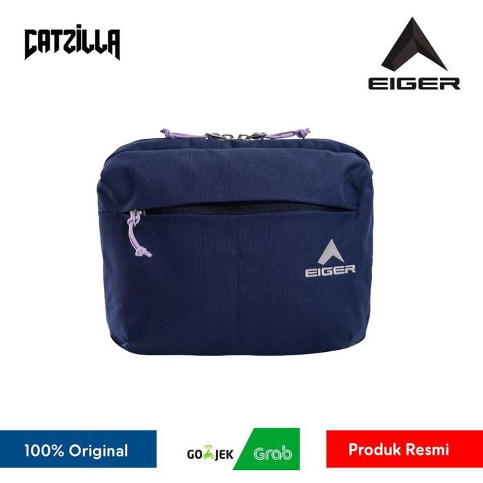 Tas Hand Bag Eiger Spacious Toiletry WS - Blue