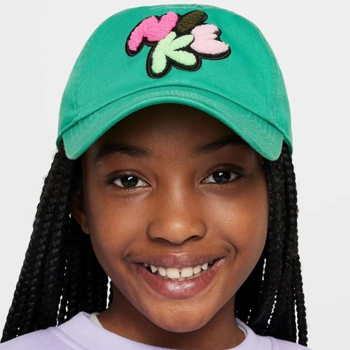 Nike Club Big Kids Cap Topi Green Hijau