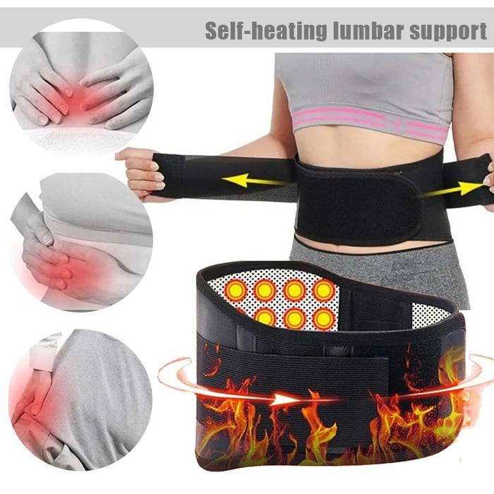 Alat Sakit Pinggang Pemanas Pinggang Terapi Turmalin Belt Terapi Pinggang Sabuk Sakit Pinggang