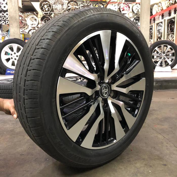 SECOND Velg Racing OEM Mobil Toyota All New Alphard 18 inch PCD 5x114.3 made in JAPAN + ban TOYO SEG