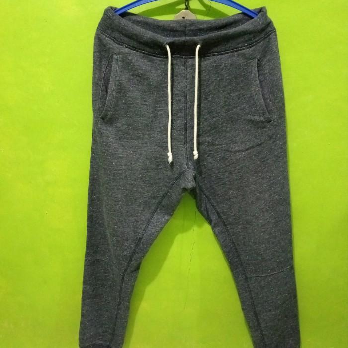 MURAH CELANA JOGGER SWEATPANTS PANJANG PRIA H&M ORIGINAL PREMIUM GREY ABU ABU SALE.PROMO.MURAH TERMU