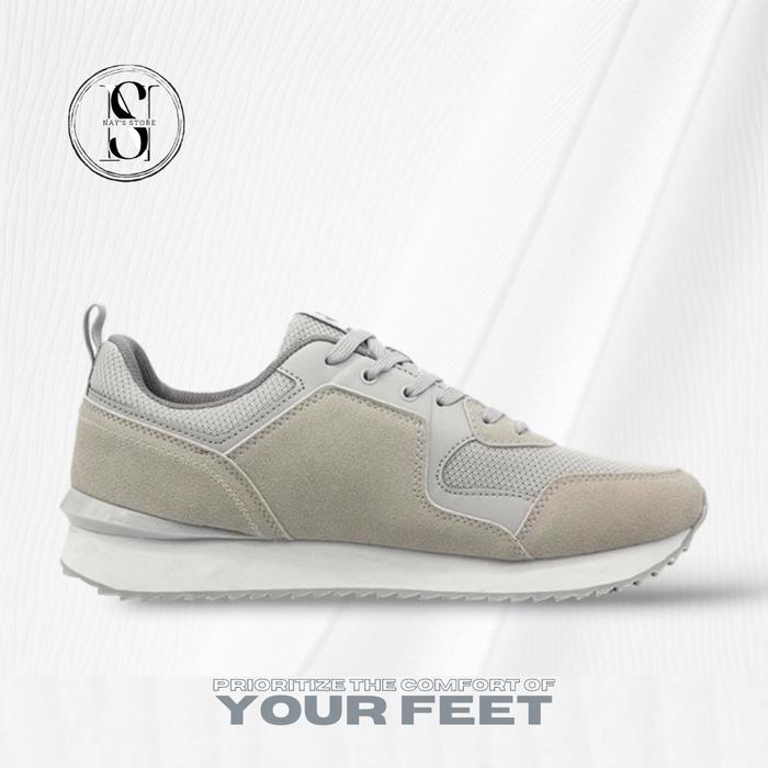 Sepatu Sneakers Pria LOTTO CLEMENT - Grey