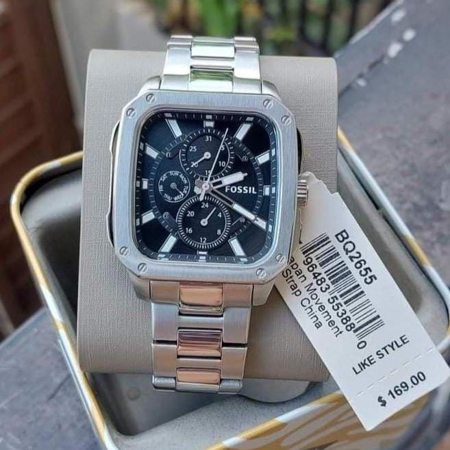 JAM TANGAN PRIA FOSSIL MULTIFUNCTION BQ2655 BQ 2655 ORIGINAL