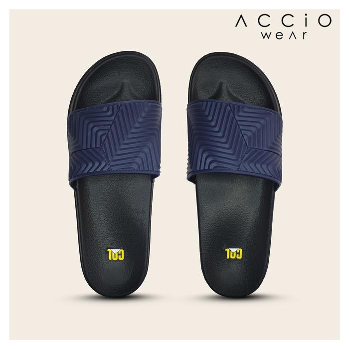 Sandal Selop Karet Pria Murah Barnett Colorado Jordan - Navy