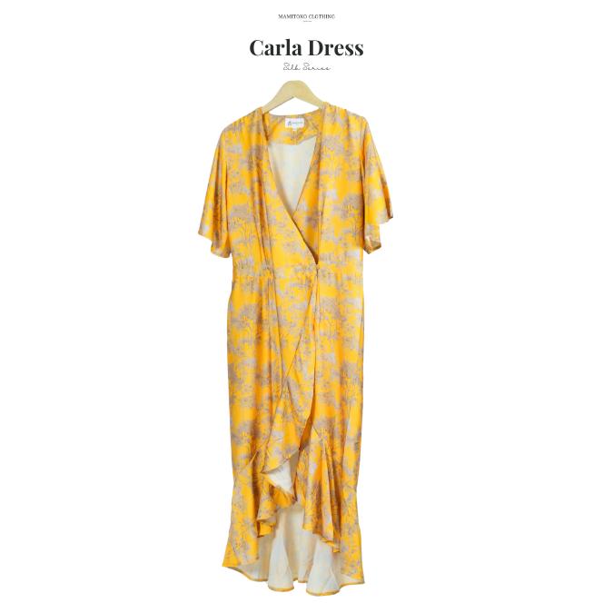 Carla Dress Kuning by Mamitoko