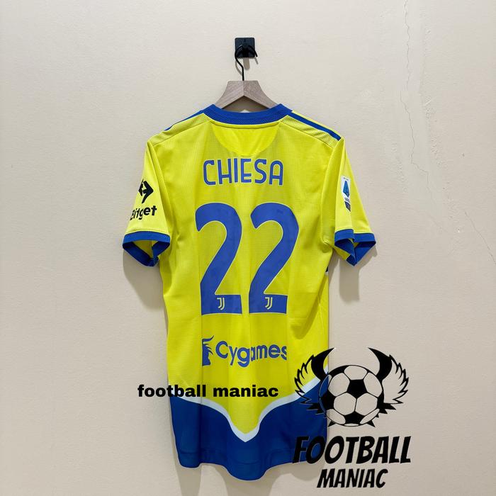 Jersey Original Juventus 3rd 2021/2022 Authentic HeatRdy Chiesa #22