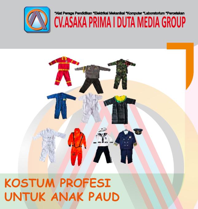 Alat Peraga Edukatif Kostum Profesi PAUD - ASAKA TOYS