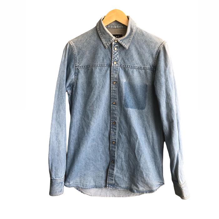 Apc denim shirt original 100%
