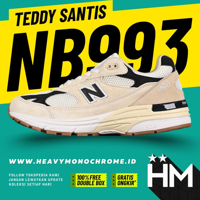 NB Balance 993 MiUSA Teddy Santis Sea Salt Black U993WS (Size 36-46.5)