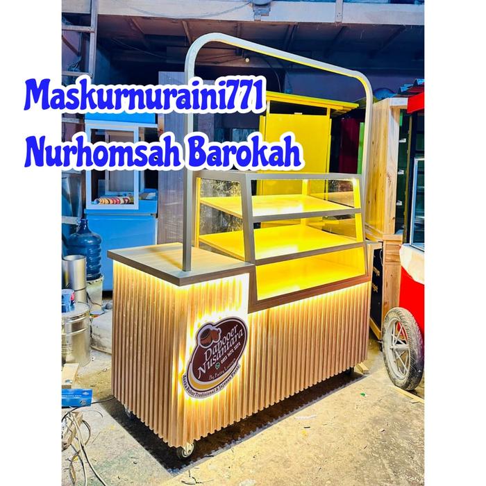 ETALASE DONAT , BOOTH DONAT , BOOTH BAZAR MALL