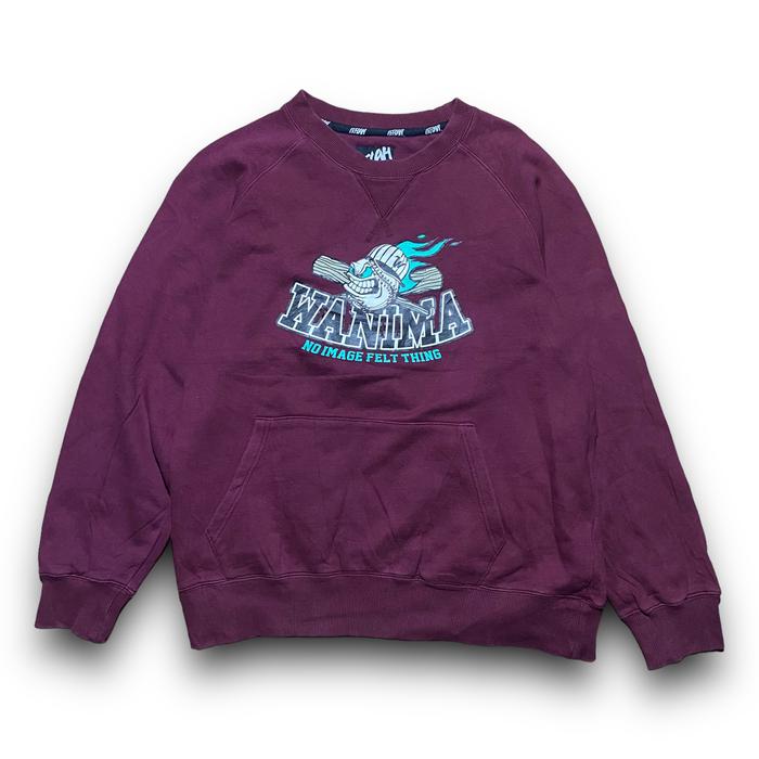 Leflah x Wanima Band Japan "No Image Felt Thing" Crewneck