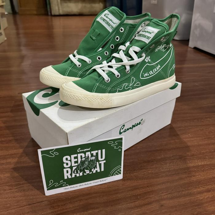 Sepatu Sneakers Campess X Isser Sepatu Rakyat - Size 41 EUR